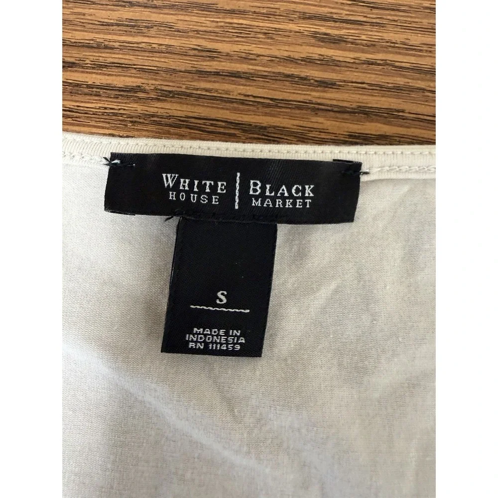 White House Black Market small white